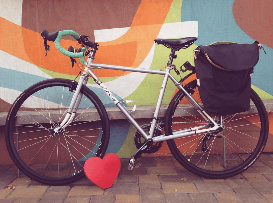 Bike with heart