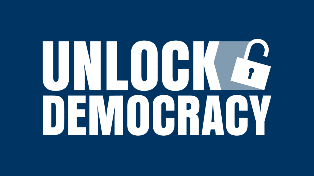 Unlock Democracy logotype